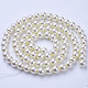 Chapelets de perles en verre nacré HY-10D-B02-1