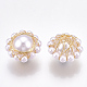 Colgantes de perlas de imitación de plástico abs X-KK-T038-170G-1