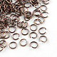Aluminum Wire Open Jump Rings ALUM-R005-1.0x10-15-1