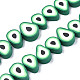 Chapelets de perle en pâte polymère manuel CLAY-S091-004A-01-1