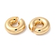Rack Plating Brass Round Cuff Earrings EJEW-R150-01G-2