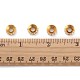 Brass Rhinestone Spacer Beads RB-A020-9mm-01G-3