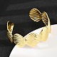 Латунь манжеты браслеты для женщин BJEW-C112-08G-3