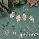 SUNNYCLUE DIY Leaf Theme Earring Making Kits DIY-SC0001-25-7
