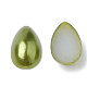 Cabujones de perlas de imitación de plástico ABS SACR-R749-8x5mm-Z44-2
