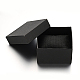 Boîtes à bijoux rectangle de carton pour montre CON-M004-03-2