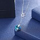 Trendy 925 Sterling Silver Pendant Necklace NJEW-BB30779-A-4
