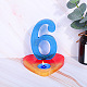 Number DIY Candle Silicone Molds Making DIY-F065-14F-2