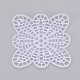 Forme di tela di plastica fiore fai da te DIY-TAC0006-92-1