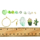 Наборы для изготовления сережек из акриловых бусин своими руками DIY-FS0006-67A-5