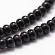 Brins de perles d'onyx noir naturel G-P161-19-4x2mm-3