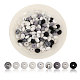 Chgcraft 144 pz 9 perle di abaco in silicone ecologico per uso alimentare a rondelle SIL-CA0003-16-1