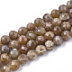 Natural Sunstone Beads Strands G-S345-6mm-009-1