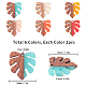SUNNYCLUE Resin & Wood Pendants RESI-SC0001-19-2