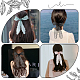 Gorgecraft 3Pcs 3 Style French Embroidery Lace Polyester Headband MRMJ-GF0001-38-5