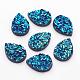 Druzy Resin Cabochons CRES-S043-14x10mm-6-1