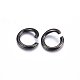304 Stainless Steel Open Jump Rings X-STAS-H467-03B-8MM-2