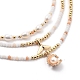 Colliers de perles et ensembles de pendentifs NJEW-JN03076-04-2