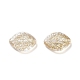 Chapado de perlas de acrílico transparente OACR-G016-36-2