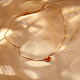 Halsketten mit Herzanhänger aus Edelstahl YH3066-3