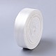 Cinta de satén blanco leche de 1 pulgada (25 mm) costura de boda diy X-RC25mmY042-1