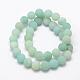 Natural Amazonite Beads Strands G-K209-03A-10mm-2