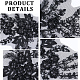 3D-Blumen-Polyester-Stickerei zum Aufnähen von Applikationen PATC-WH0012-02A-6