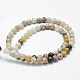 Natural Bamboo Leaf Agate Beads Strands G-F364-02-6mm-2