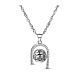 Shegrace elegante 925 collar de plata de ley JN419A-1