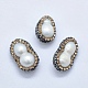 Perlas naturales abalorios de agua dulce cultivadas RB-K056-06A-3