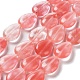 Cherry Quartz Glass Beads Strands G-L242-18-1