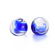 Perles de globe en verre soufflé à la main transparent GLAA-T012-33A-01-2