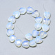 Chapelets de perles d'opalite G-S357-E01-15-2