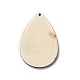 Grands pendentifs en bois imprimé simple face WOOD-H102-03J-3