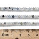 Природные Аквамарин бисер нитей G-RM2025-D01-B-5