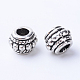 Tibetan Style Alloy Beads TIBE-Q063-145AS-RS-1
