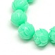 Lotus Flower Synthetic Coral Beads Strands CORA-L001-B-04-2