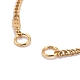 304 Stainless Steel Figaro Chain Bracelet Makings AJEW-JB00967-2
