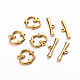 Ion Plating(IP) 304 Stainless Steel Toggle Clasps STAS-D142-06A-G-1