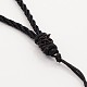 Fabricación de collar de cordón de nailon trenzado NJEW-P001-011B-2