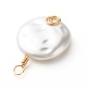 Colgantes de perlas de imitación de plástico abs impreso en 3d PALLOY-JF00872-3