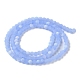 Imitation Jade Glass Beads Strands EGLA-A034-J3mm-MB03-3