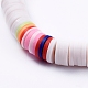 Bracelets élastiques faits à la main de perles heishi en pâte polymère BJEW-JB05087-3