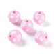 Perles en acrylique de bubblegum morceau X-SACR-S146-24mm-10-1