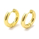 Серьги-кольца из латуни для женщин с покрытием стойки EJEW-D059-13A-G-1
