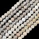 Натуральный белый лунный камень бисер пряди&nbsp;G-C277-A01-6mm-2