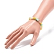 Glass Rondelle Beaded Stretch Bracelet for Women BJEW-JB08709-3