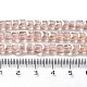 Chapelets de perles en verre électroplaqué EGLA-R030-4x4mm-28-3
