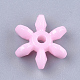 Undurchsichtig einfarbig Acryl Paddel Perlen MACR-T030-01-2