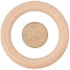 PandaHall Elite 20 pcs Wood Rings Wooden link Rings for Craft WOOD-PH0005-01-70mm-3